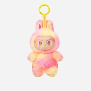 EUC POP MART Official BIG INTO ENERGY LABUBU LOYALTY Plush Pendant